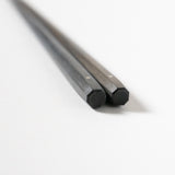 <tc>Premium model / Sixteen-sided Chopsticks Ebony 235mm</tc>