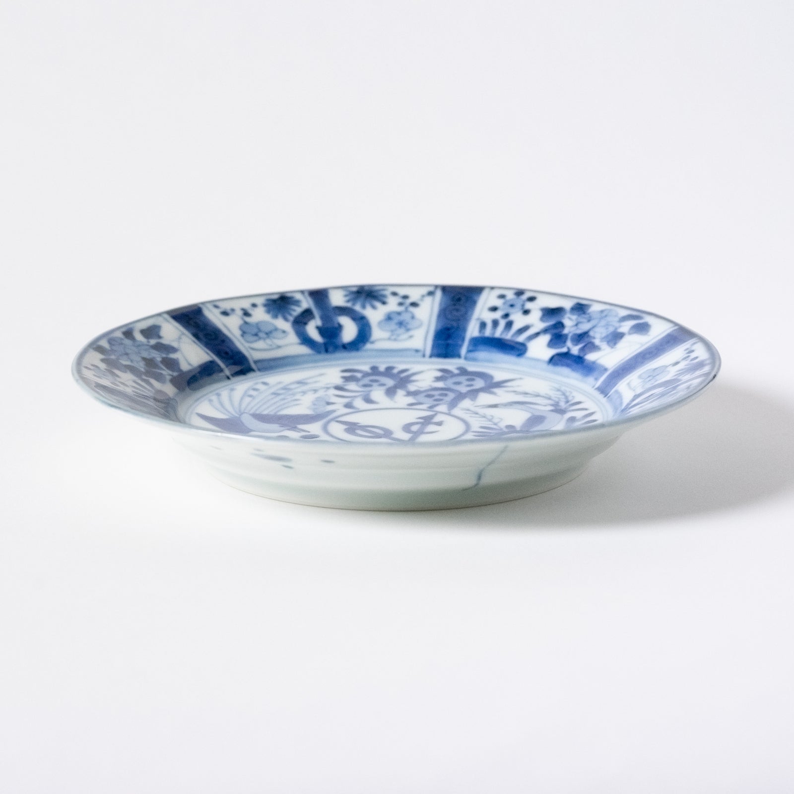スリムシェイデイ　京焼　染付芙蓉手輪花小鉢　10客　新品未使用　和鳳作 スリムシェイデイ 京焼 染付芙蓉手輪花小鉢 10客 新品未