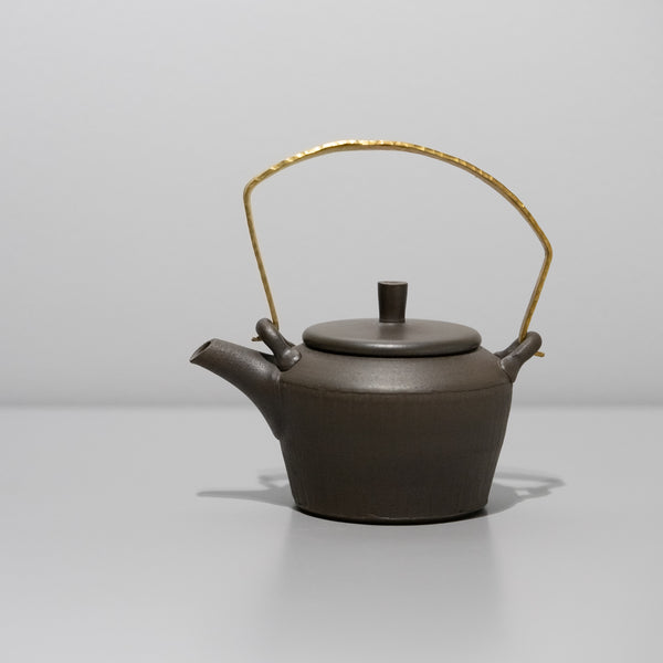 <tc>Seiji Ito / Teapot with brass handle (Black)</tc>