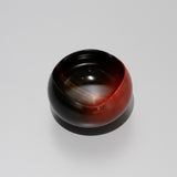 <tc>Eiko Tanaka / Sake Cup Colored "Akebono" (Red & Black)</tc>