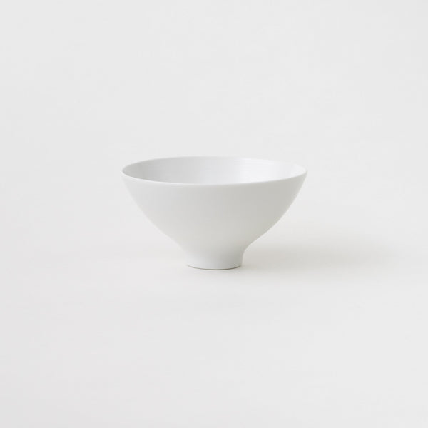 白釉巻 丸高台飯碗 （大） - HULS GALLERY TOKYO | 現代工芸ギャラリー