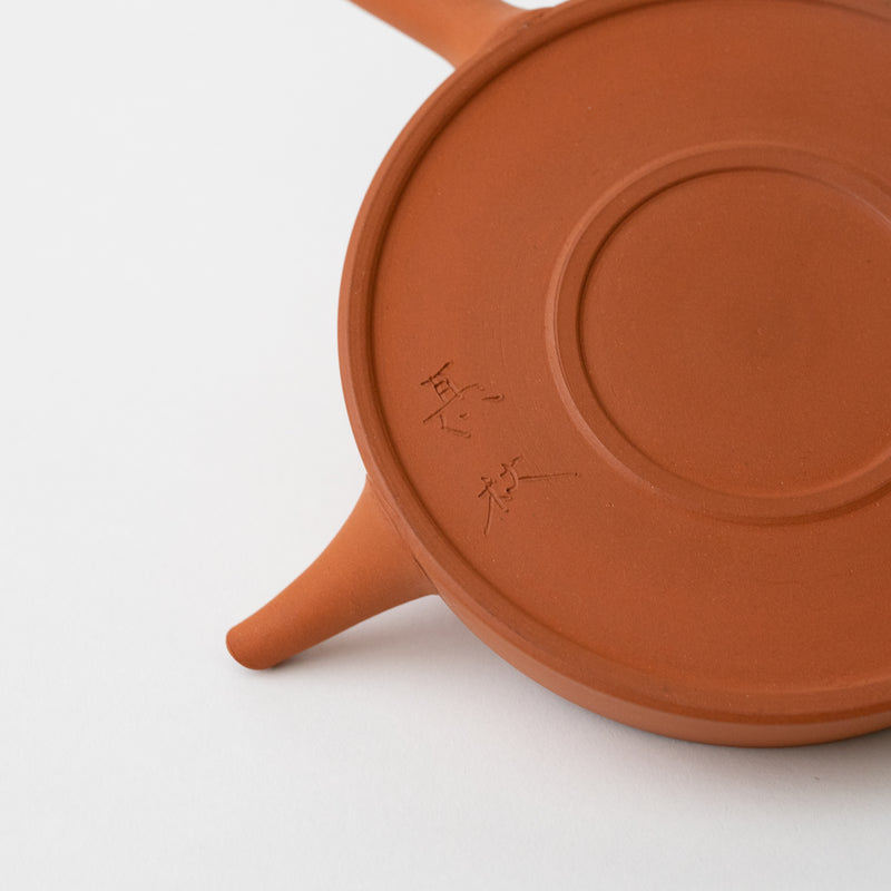 <tc>Seiji ito / Red Clay Flat Tea Pot (L)</tc>