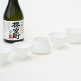 <transcy>Egg Shell Sake Cup Set</transcy>