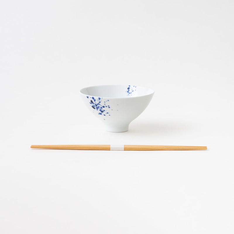 吹墨　丸高台飯碗 (大) - HULS GALLERY TOKYO | 現代工芸ギャラリー