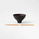 AEKA Slim Bowl (L) Black - HULS GALLERY TOKYO | 現代工芸ギャラリー