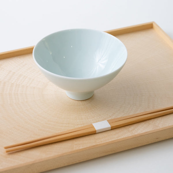 泡青磁 丸高台飯碗 （大） - HULS GALLERY TOKYO | 現代工芸ギャラリー