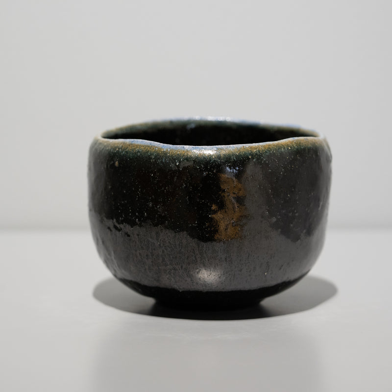 加藤亮太郎 / 瑠璃黒茶碗（一点物）