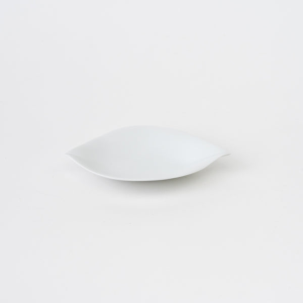 <transcy>Leaf Plate / Matte White</transcy>