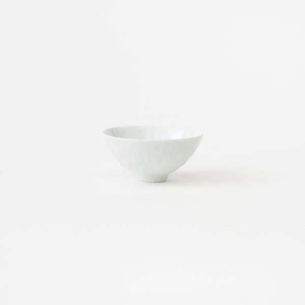 <transcy>White Hammered Pattern  (Lime) Sake Cup (Deep)</transcy>