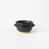 黒釉　ご飯土鍋　1.5合（佐賀県有田）