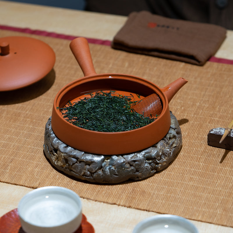 <tc>Seiji ito / Red Clay Flat Teapot (L)</tc>