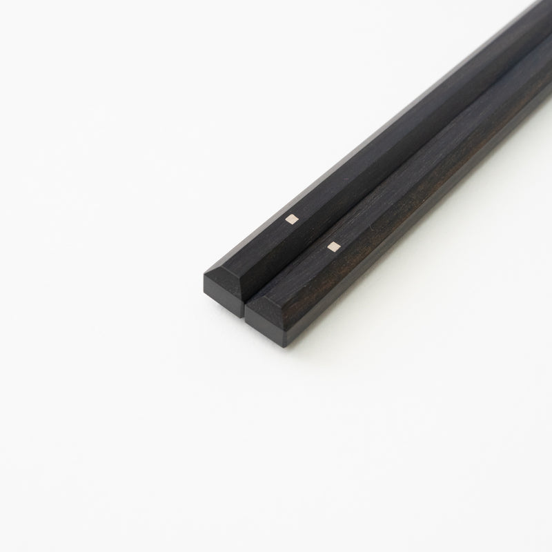 <tc>Deluxe model / Eight-sided Chopsticks Hyakunen Ebony 235mm</tc>