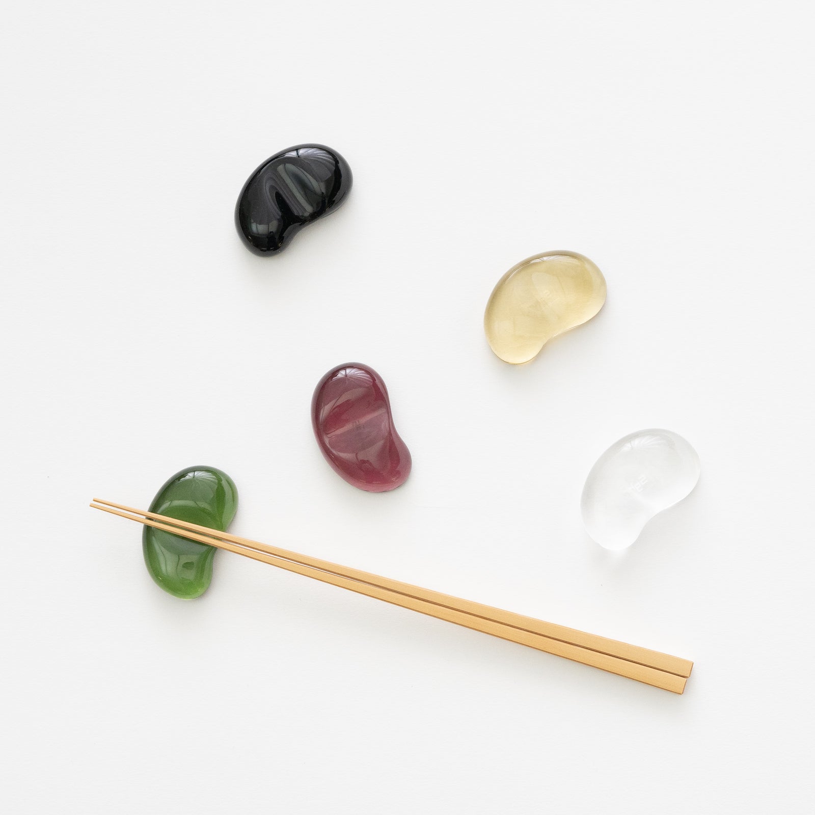 ビーンズ 箸置き 桐箱入り5個セット – HULS GALLERY TOKYO | 現代工芸