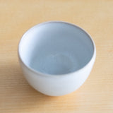 <tc>Masahiro Sakakura / Sake Cup with White Glaze</tc>