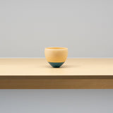 Guinomi Sake Cup / Short / Don / Turquoise Blue - HULS Gallery Tokyo